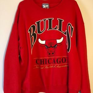 Vintage 90s Chicago Bulls NBA Lee Sports Crewneck